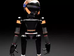 Humanoid HI resolution 3D model