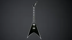 Jackson JS32 King V Electric Guitar Low-poly  3D model