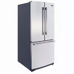 KitchenAid 19 and 7 cu ft French Door Refrigerator 3D model
