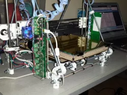 Laser Cut RepRap Melzi PCB Cover