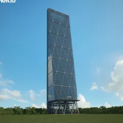 Leadenhall Building 3D model