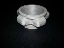 Lightsaber pommel flange