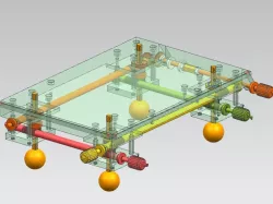 Low-cost optical table