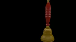 Low poly Captains bell 2 Low-poly  3D model