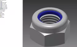 M5-M16 nyloc nut ifamily