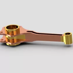 MASTER ROD OF RADIAL ENGINE