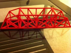 Modified Parker Style Bridge Truss