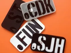 Monogrammed iPhone 4, 4S, 5, 5S, and 6 Case