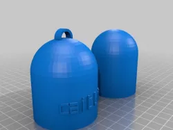 My Customized Parametric Wearable Container with Slip-On Cap