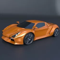 Nexeno coupe concept 3D model