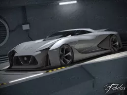 Nissan 2020 garage 3D model