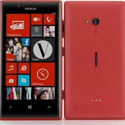Nokia lumia 720 Red 3D model