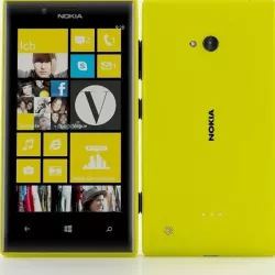 Nokia lumia 720 Yellow 3D model