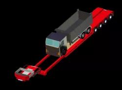 Nooteboom 4-Axle Low-loader