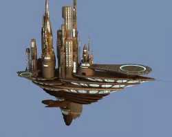 Opal City 3D model