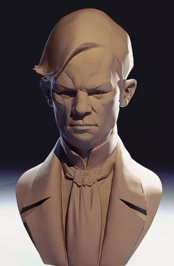 Pendelton bust 3D model