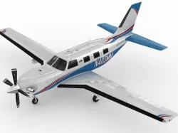Piper Meridian 3D model