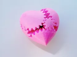 PLA Heart Gears v2