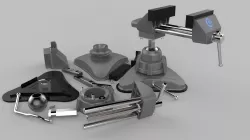 Portable Vice 3D model