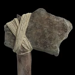 Primitive Stone Axe Low-poly  3D model