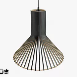 Puncto 4203 pendant light by Secto 3D model