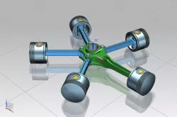 Radial Engine Assembly