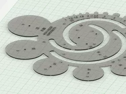 Radius Curve Template
