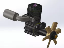 RC plane engine