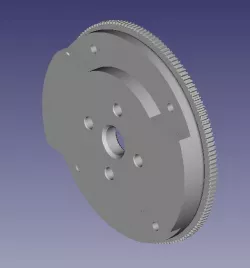 rear part Spinner Mudry Cap10 b 1-4 scale 3D model