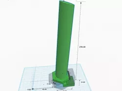 Replicator 1 Spool Holder for Vortex Factory Filament