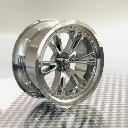 retro mag wheel with modern touch