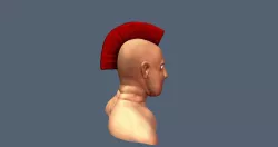 Rock Fan 3D model