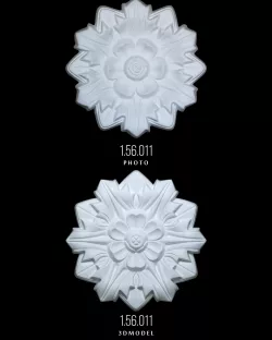 Rosette 1 56 011 3D model