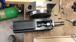 Rotary table CNC conversion