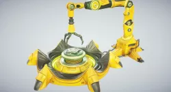 Sci Fi Industrial Robot 3D model