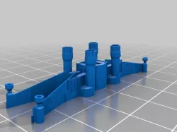 Star Wars X-Wing - Revised Version - Sliced to print without support
