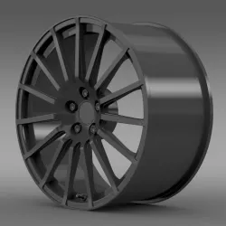 Subaru BRZ STI rim 3D model