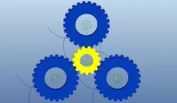 Sun and planet gear without ring gear