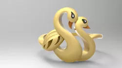 Swan ring