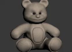 teddy bear 3D model