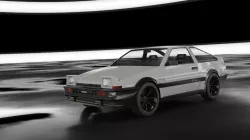 Toyota AE86 v2 3D model