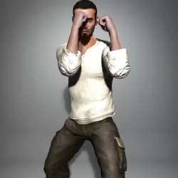 Urban Man Johnny Rigged 3D model
