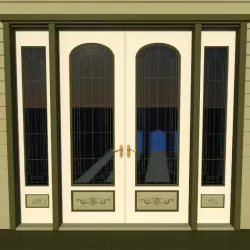 Victorian Double Door 1 3D model