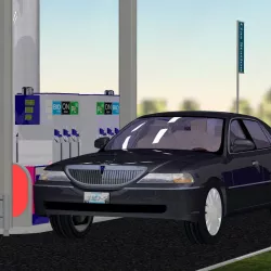 VP Gas Station 3D model