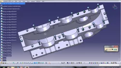 Welded gear box house