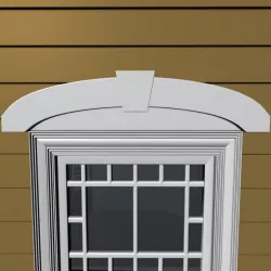 Window Header 4 3D model