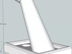 Wire or hat wall peg