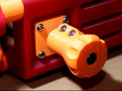 Y-axis knob.