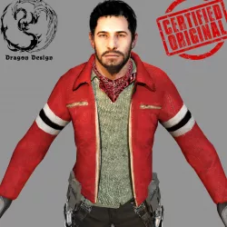 Zebec Zombie Killer Low-poly  3D model
