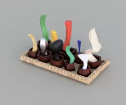 3D Printer Stress Test: Alien Garden